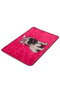 Mijölnir Pink Pug Djt Alfombrilla de Baño 100% Poliéster Antialérgica Antideslizante 40x60 cm